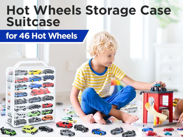 ORGANIZADOR PARA AUTOS ESCALA 1/64(HOTWHEELS ,MINI GT,ETC) PARA 46 AUTOS