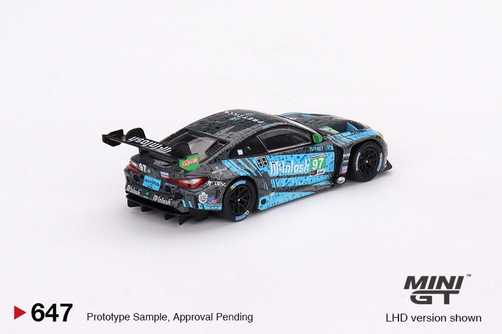 BMW M4 GT3 #97 Turner Motorsport  IMSA 2023  Laguna Seca GTD 2nd Place en caja