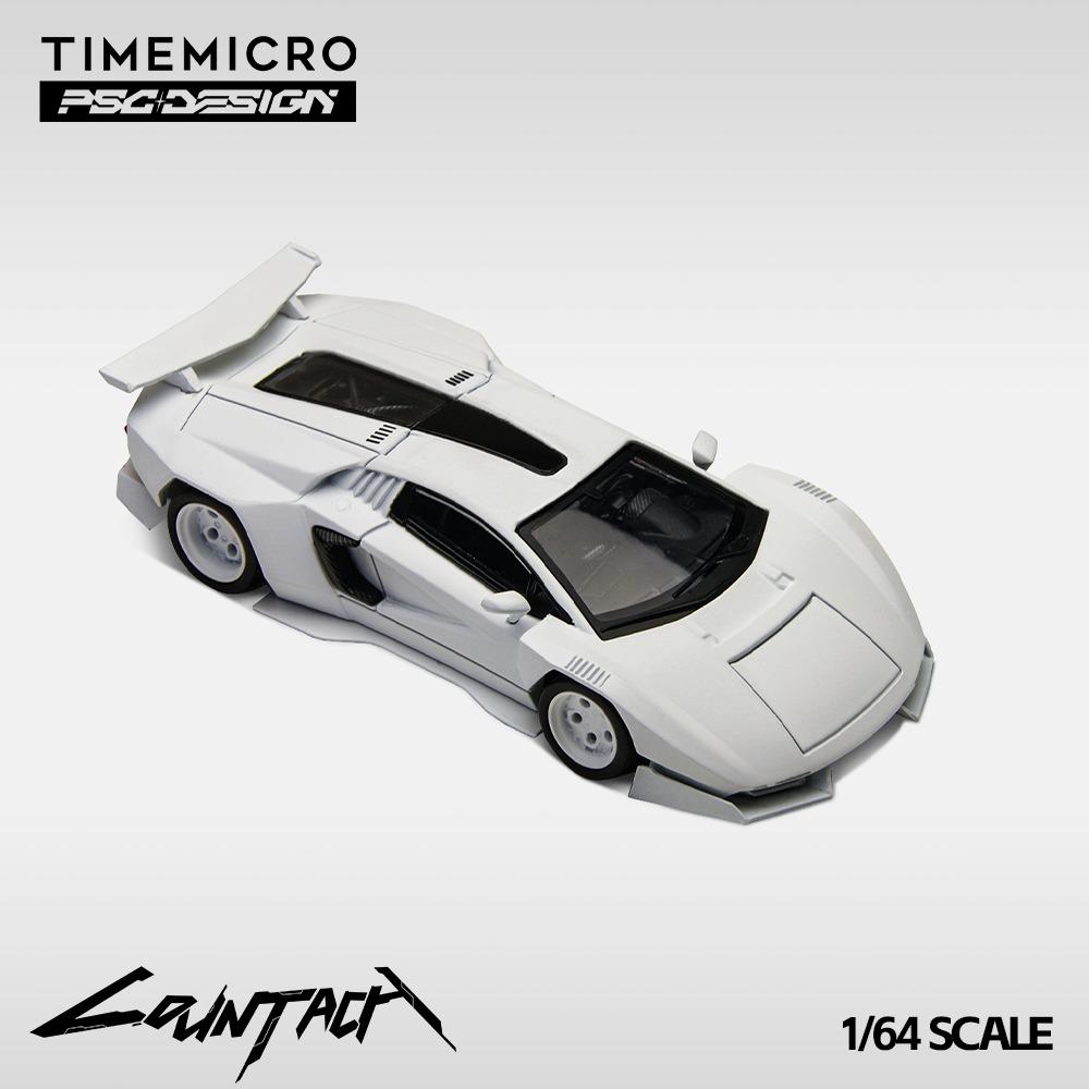 Time Micro x Psc Design 1:64 Lamborghini Countach “V” Ver. Mechanic