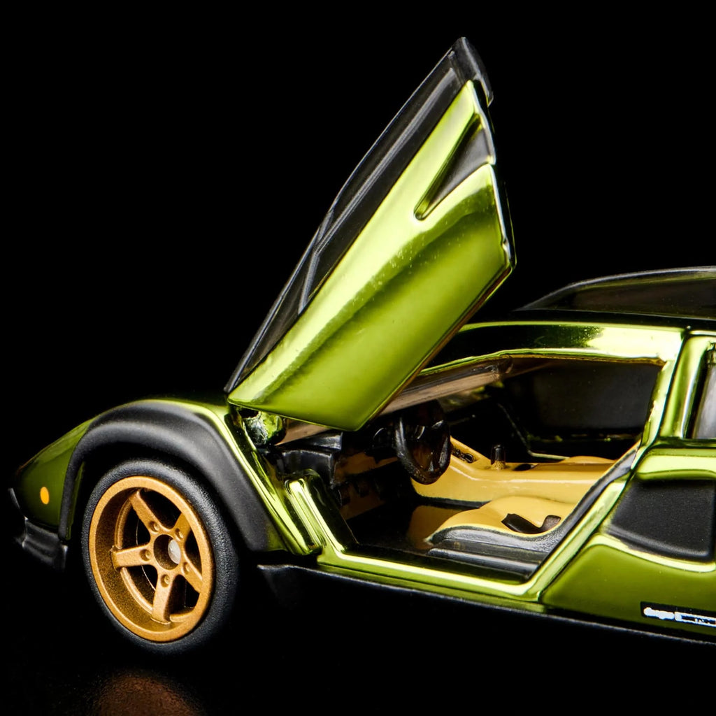 RLC EXCLUSIVE ’82 LAMBORGHINI COUNTACH LP 500 S VERDE Collectible Diecast