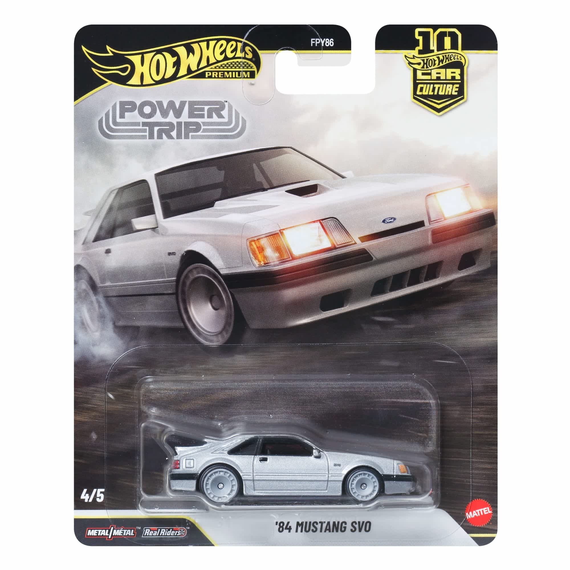 HOTWHEELS 84 MUSTANG SVO 1984 POWER TRIP