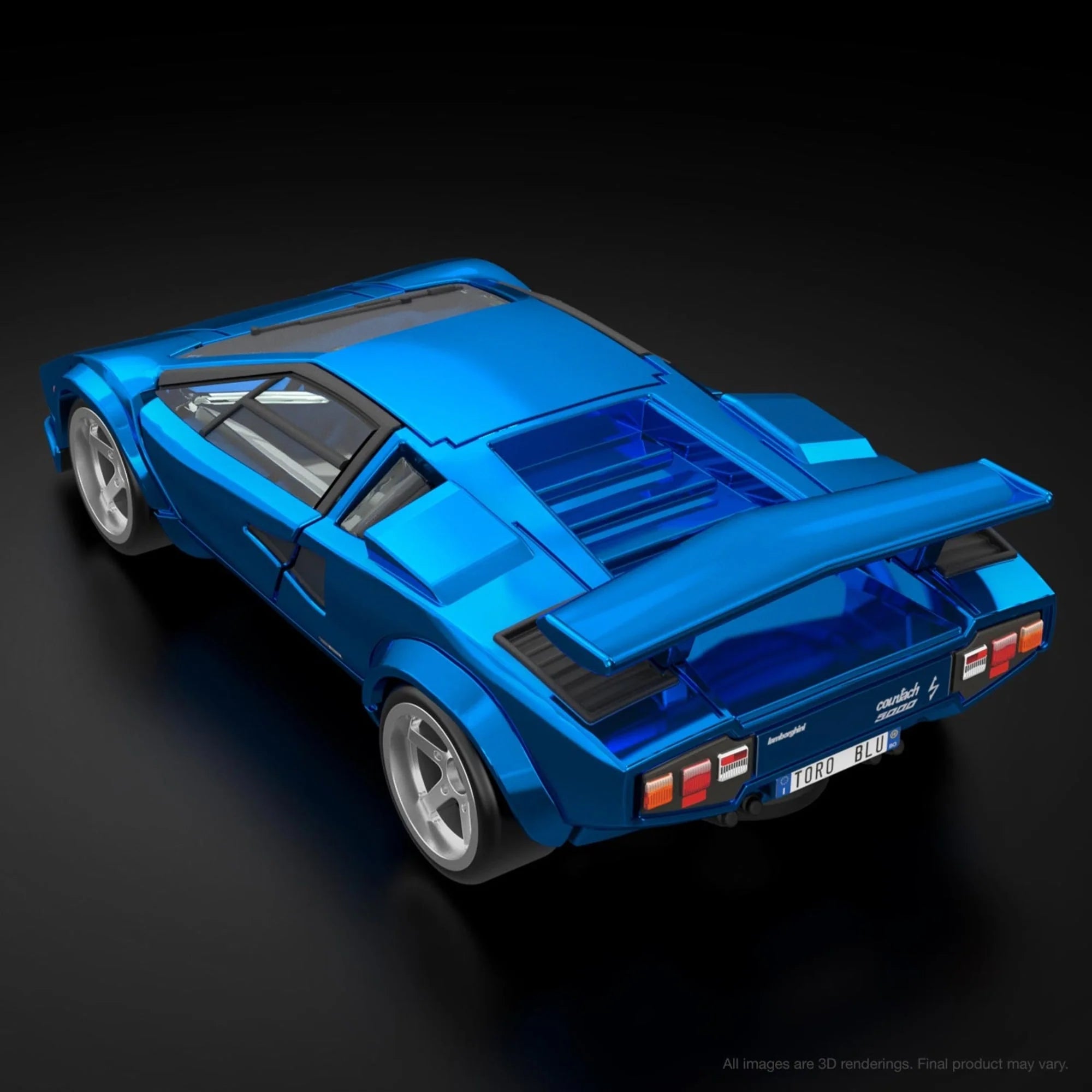 RLC sELECTIONs ’82 Lamborghini Countach LP 500 S AZUL Collectible Diecast