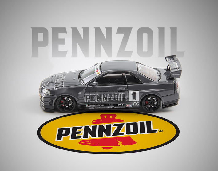 Fast Speed 1:64 Nissan Skyline GT-R R34 Nismo Z-Tune Pennzoil #1