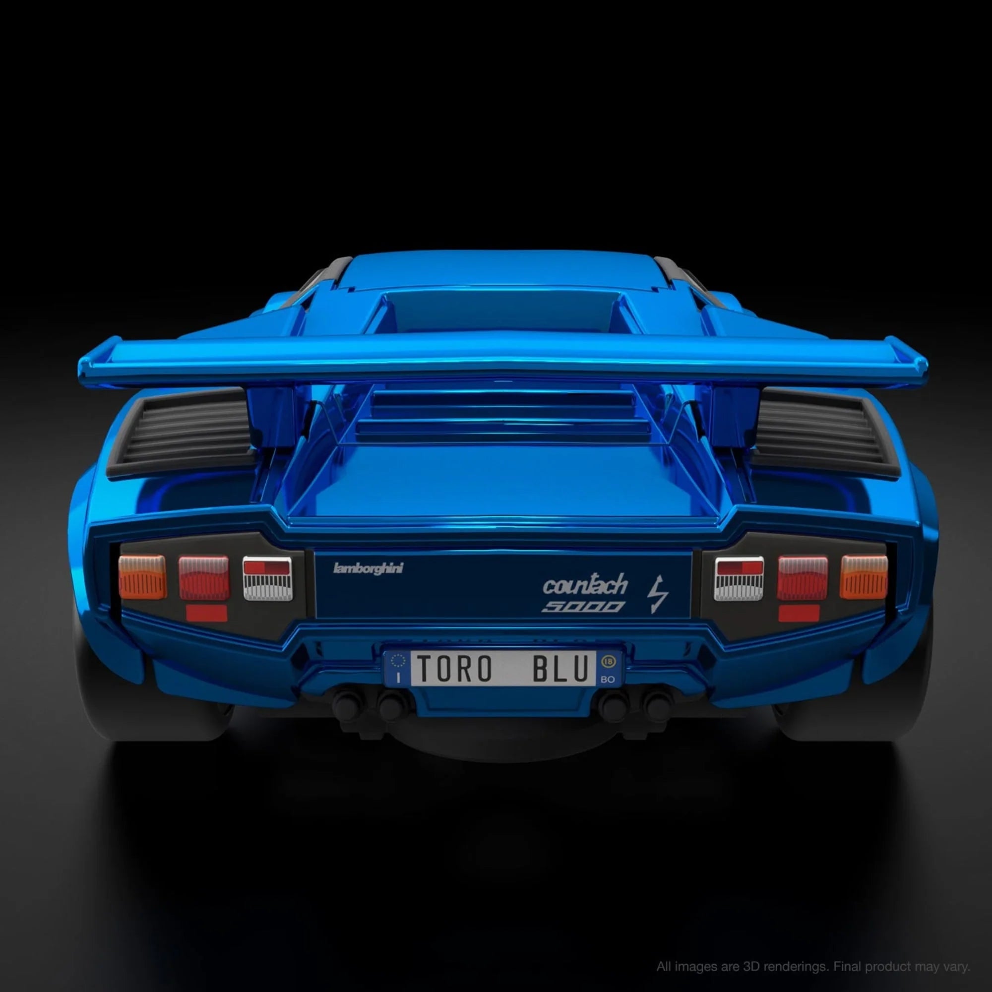 RLC sELECTIONs ’82 Lamborghini Countach LP 500 S AZUL Collectible Diecast