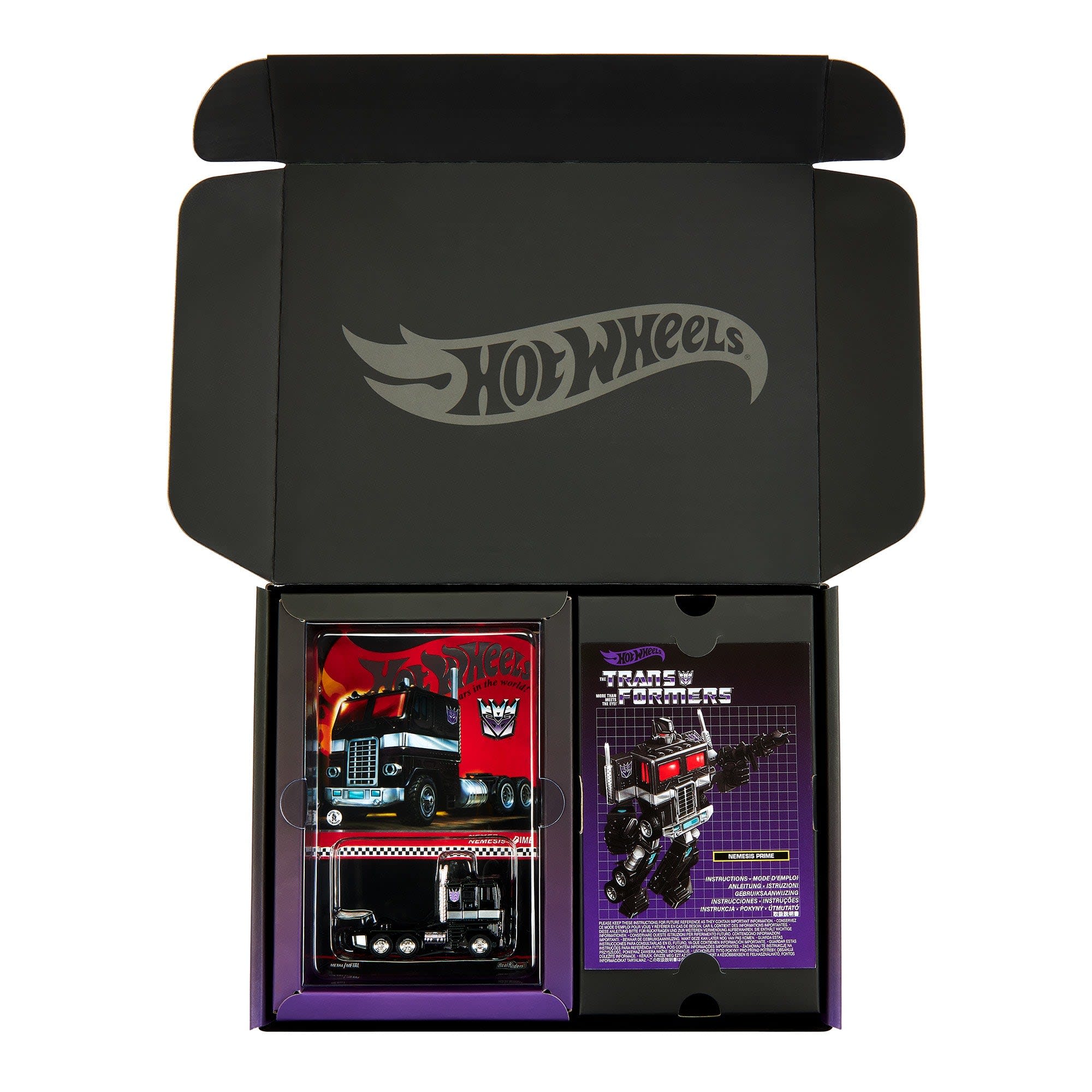 Hot Wheels Transformers Optimus Prime NEMESIS