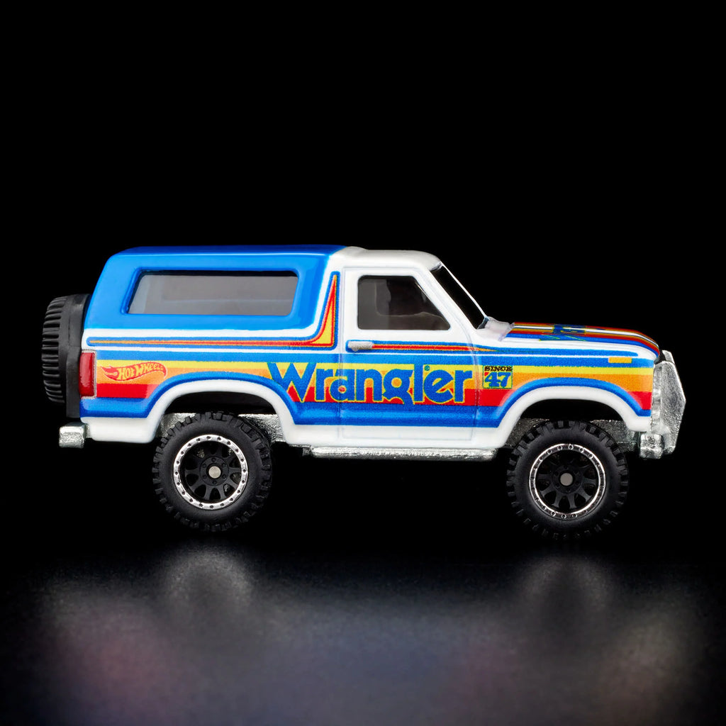 RLC Hot Wheels Wrangler ’85 Ford Bronco Collectible Diecast