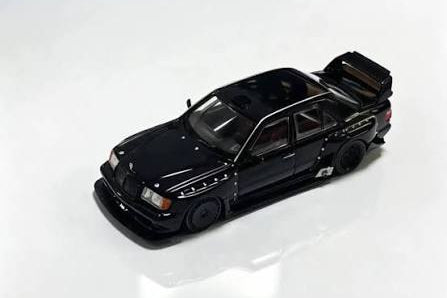 RHINO MODEL 1/64 MERCEDES BENZ W124 NEGRO