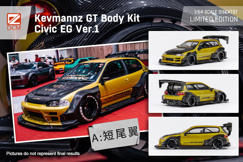 DCM 1:64 Kevmannz GT Honda CIVIC EG V1