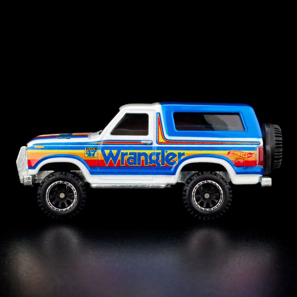 RLC Hot Wheels Wrangler ’85 Ford Bronco Collectible Diecast