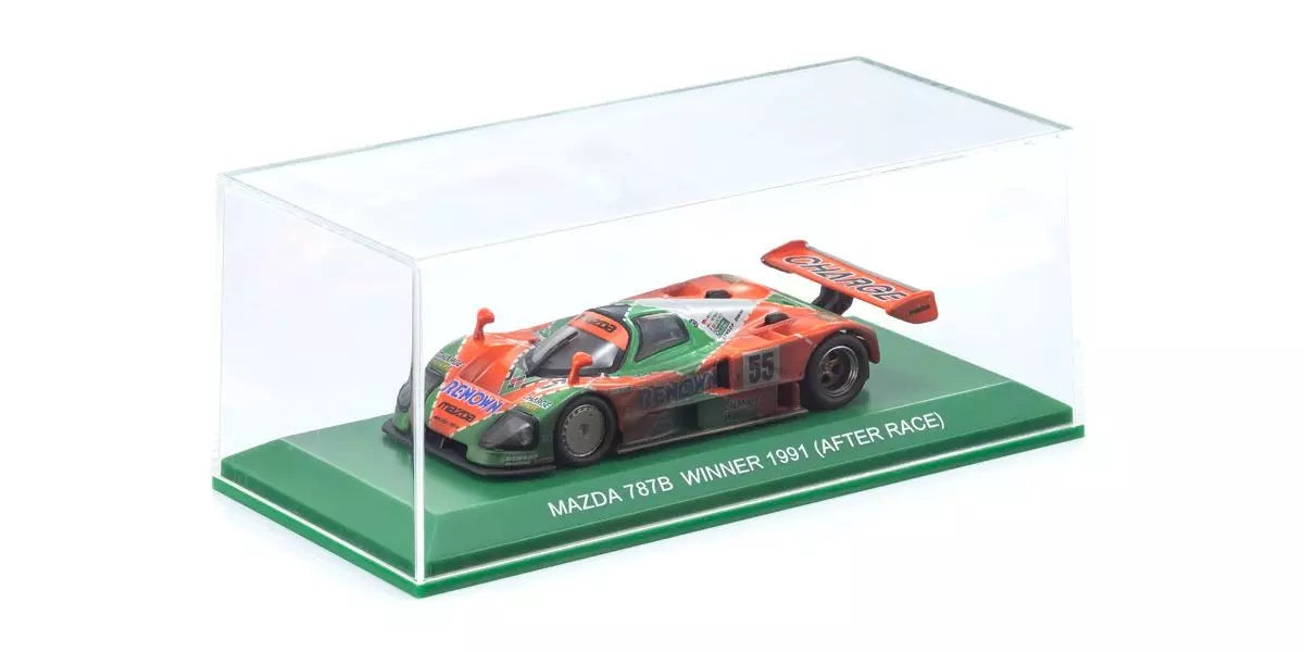 KYOSHO 1/64 Mazda 787B Winner 1991 (After Race Version) | 2025 Indonesia Diecast Expo (IDE)