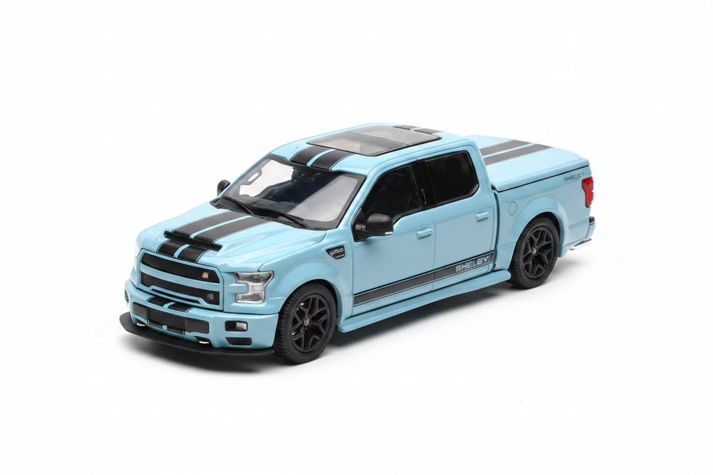 FUNNY MODEL 1/64 SHELBY F15 CELESTE