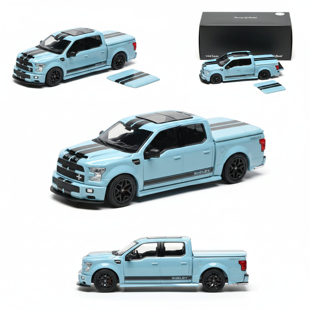 FUNNY MODEL 1/64 SHELBY F15 CELESTE