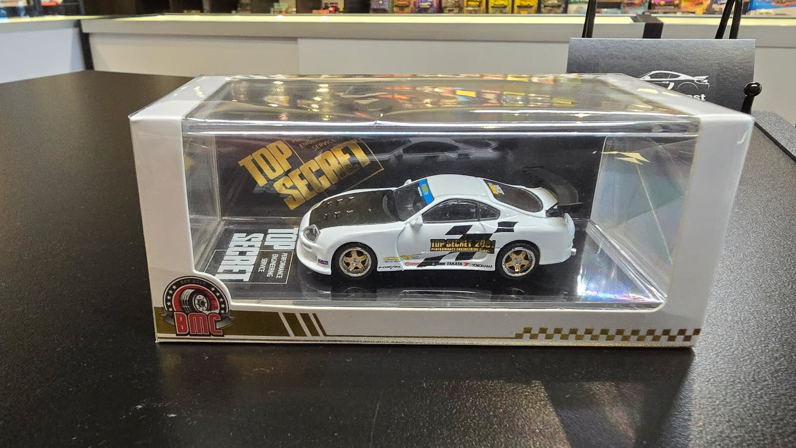 BMC Top Secret GT300 Toyota Supra (White) (2025 Hobby Expo China Exclusive)
