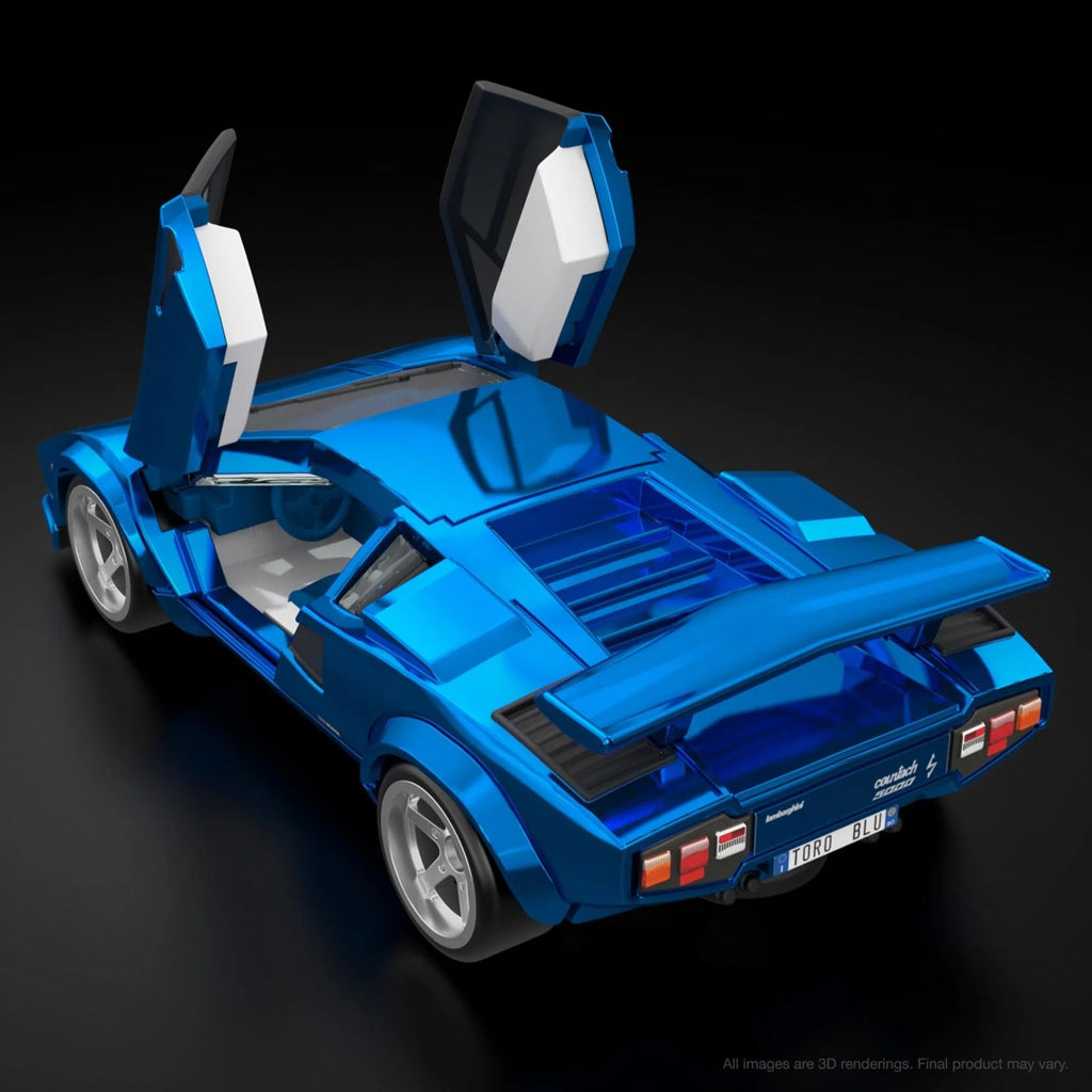 RLC sELECTIONs ’82 Lamborghini Countach LP 500 S AZUL Collectible Diecast