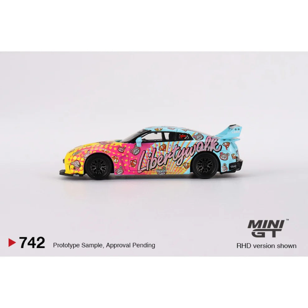Mini GT 1:64 LB-Silhouette Works GT Nissan 35GT-RR Ver.1 LBWK KUMA – Exclusivas de Mijo Blister