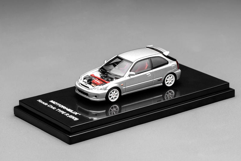MOTORHELIX 1/64 HONDA CIVIC TYPER EK9 PLOMO