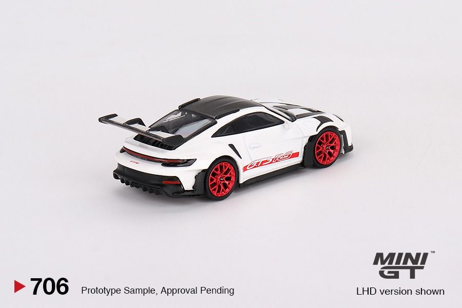 MINI GT 706 Porsche 911 (992) GT3 RS en caja