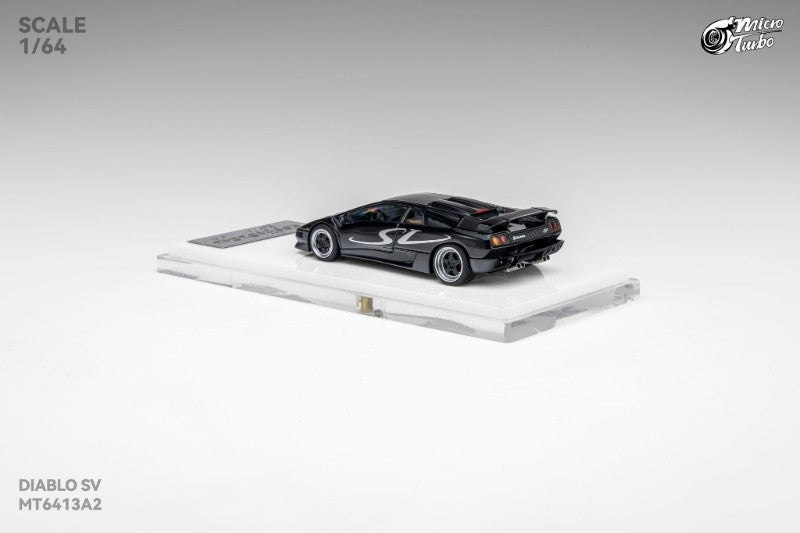 MICRO TURBO 1/64 LAMBORGUINI DIABLO PIANO BLACK