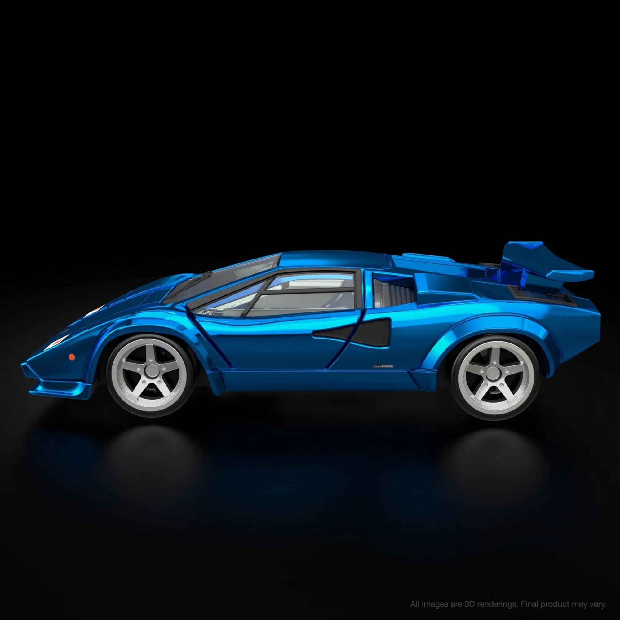 RLC sELECTIONs ’82 Lamborghini Countach LP 500 S AZUL Collectible Diecast