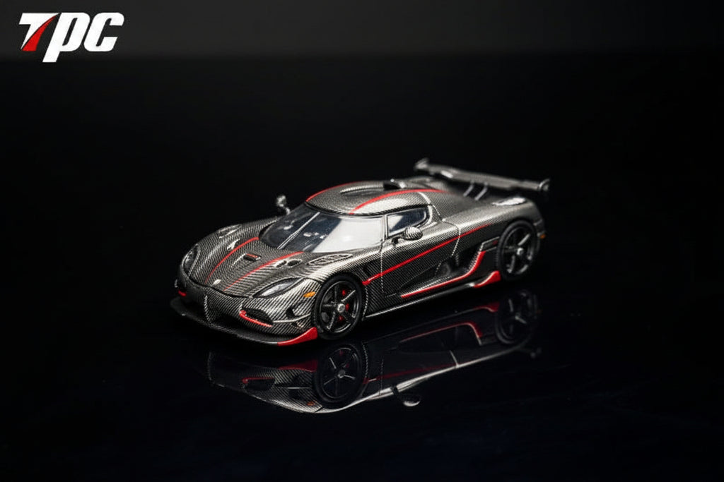 TPC 1/64 KOENIGSEGG AGERA RS FIBRA DE CARBONO