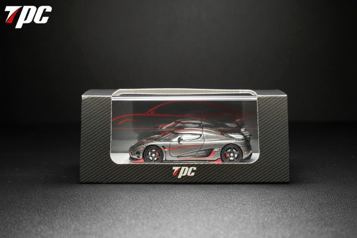 TPC 1/64 KOENIGSEGG AGERA RS FIBRA DE CARBONO