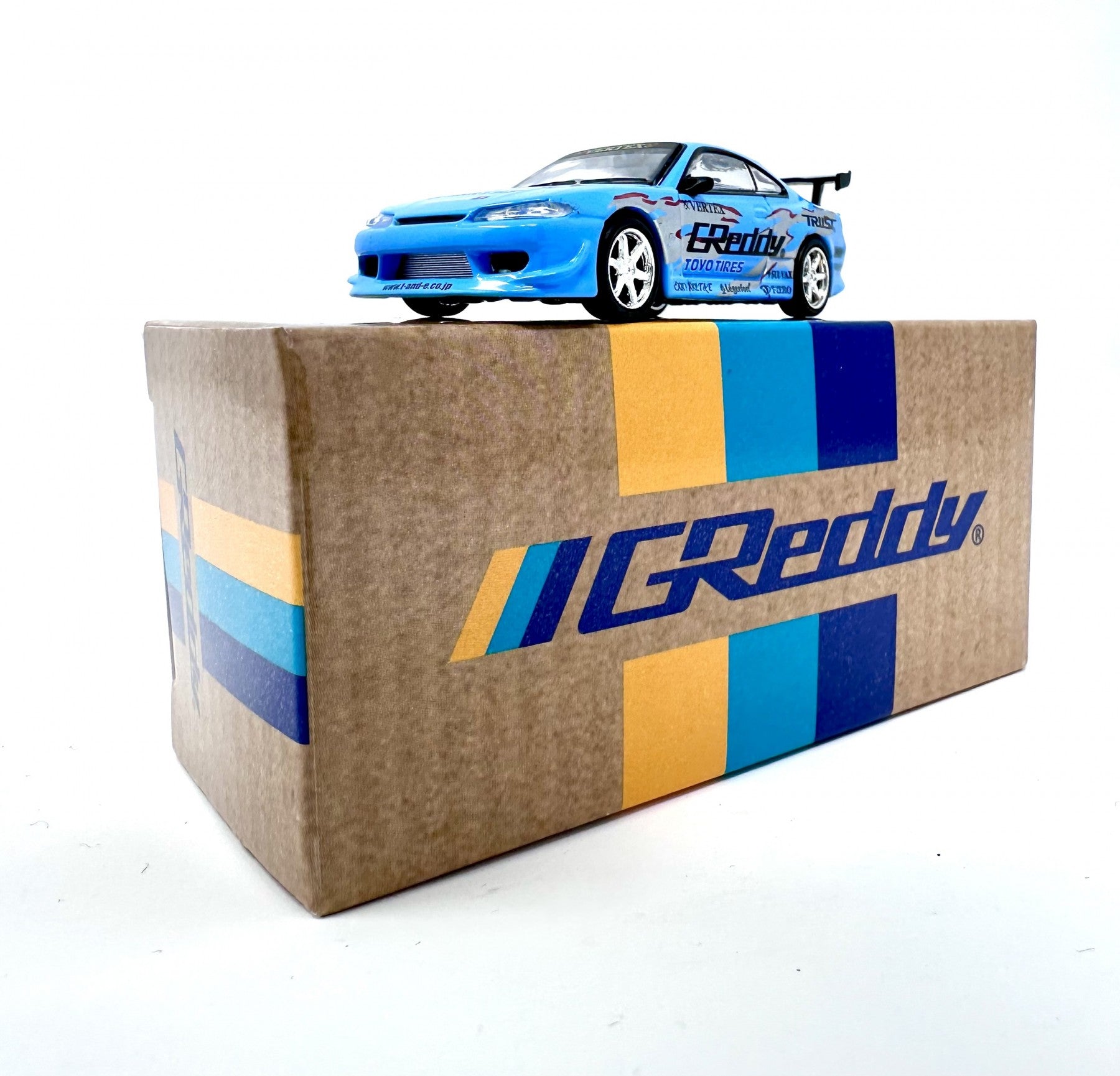 Tarmac Works 1/64 VERTEX Nissan Silvia S15 GReddy - Mijo Special Edition - GLOBAL64
