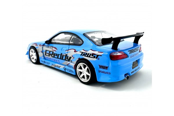 Tarmac Works 1/64 VERTEX Nissan Silvia S15 GReddy - Mijo Special Edition - GLOBAL64