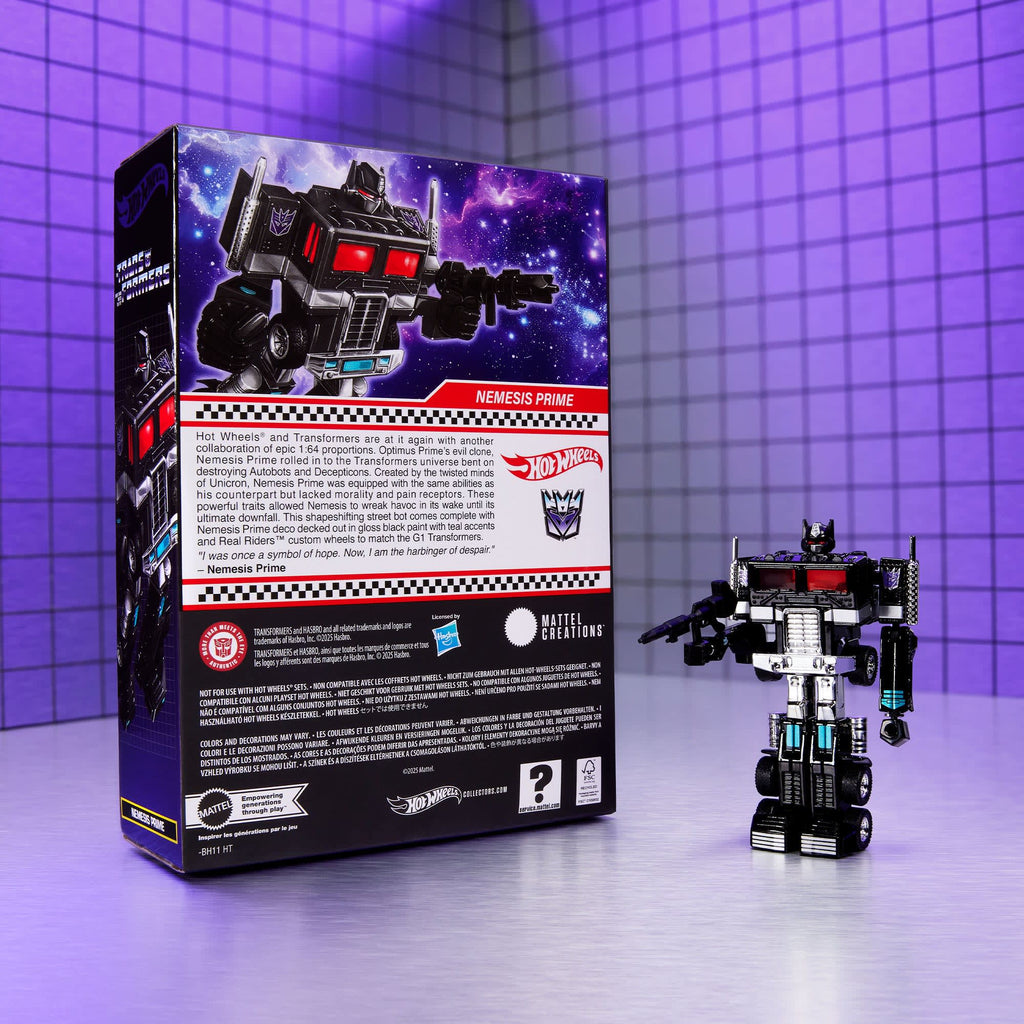 Hot Wheels Transformers Optimus Prime NEMESIS