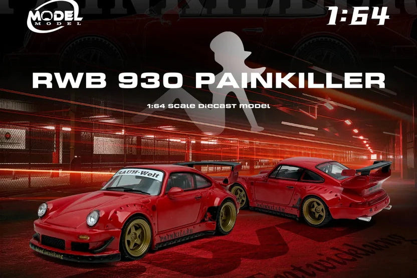 MODEL MODEL 1/64 RWB 930 PAINKILLER ROJO