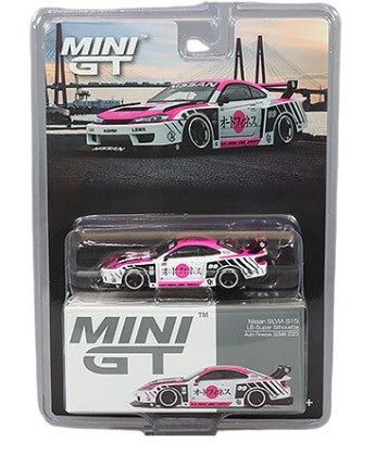 Mini GT 1:64 Nissan LB-Super Silhouette S15 SILVIA Auto Finesse SEMA 2023 – Exclusivas Mijo Blister