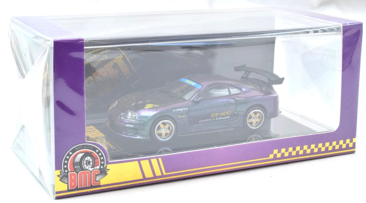 1:64 Toyota Supra (JZA80) Top Secret - Chameleon Purple - BM Creations Exclusive