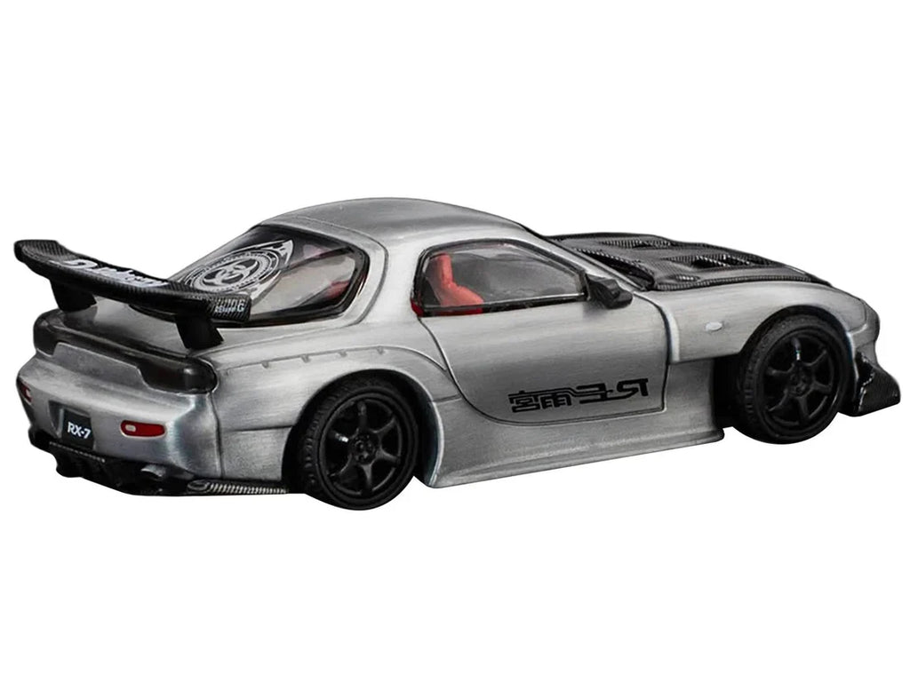 POP RACE MAZDA RX7 RE-AMEMIYA SILVER COVENCION DE JAPON 1/64