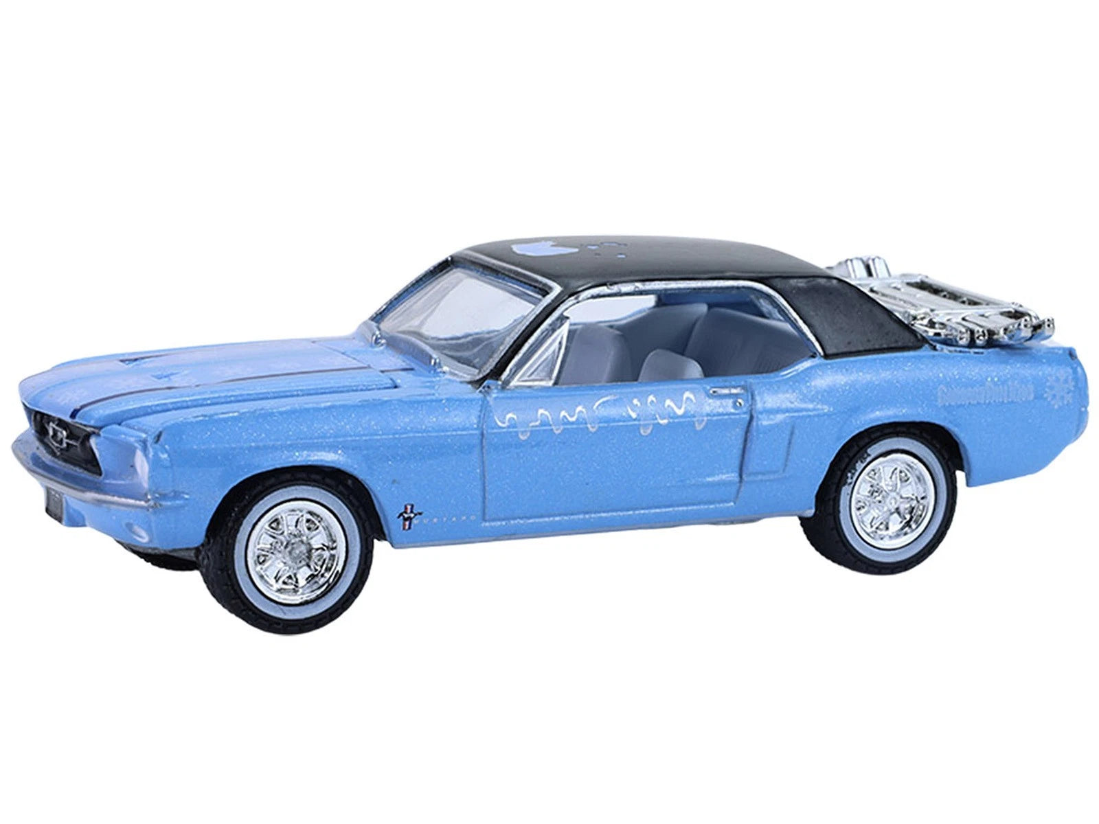 GREENLIGHT 1/64 1967 FORD MUSTANG COUPE GARBAGE PAIL KIDS