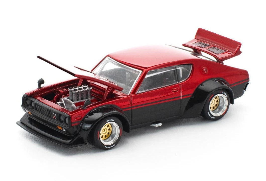 POP RACE 1/64 SKYLINE KPGC110 KENMERI