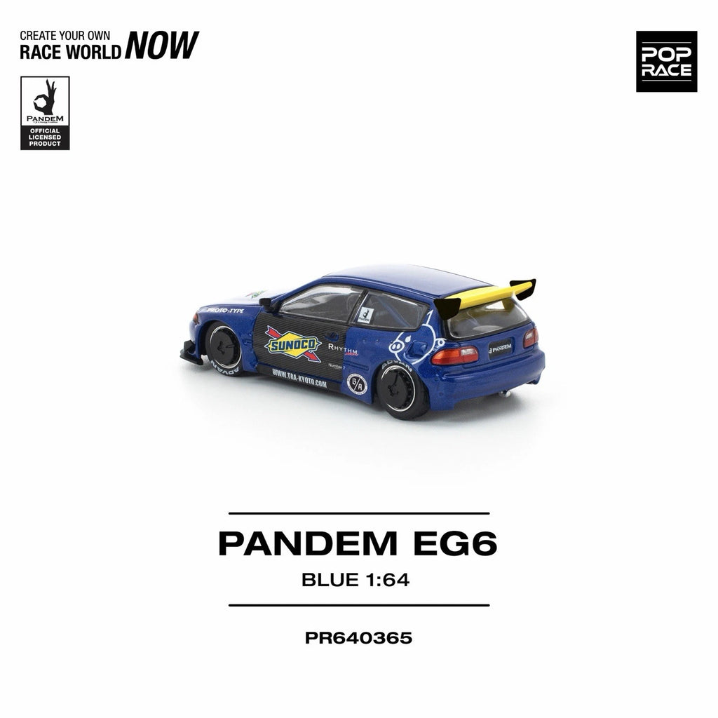 POP RACE 1/64 PANDEM CIVIC EG6 PR64-0365