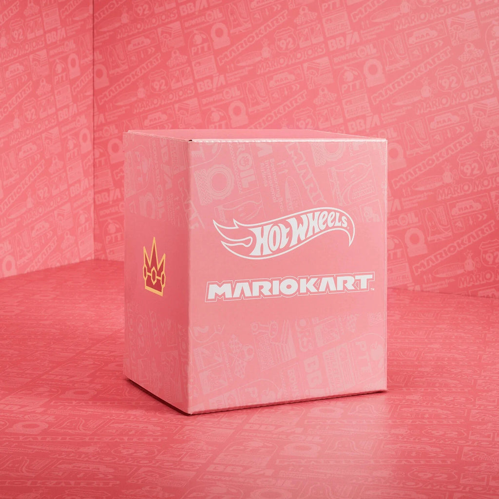 HOTWHEELS 1/64 Mario Kart Pink Gold Peach SDCC 2022 Exclusive Collectible Vehicle