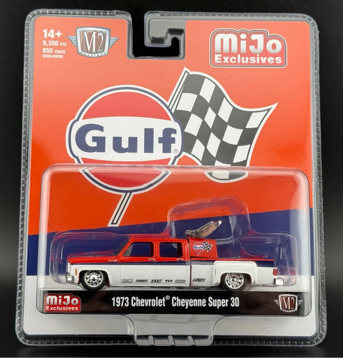 M2 1/64 1973 CHEVROLET CHEYENNE SUPER 30  GULF