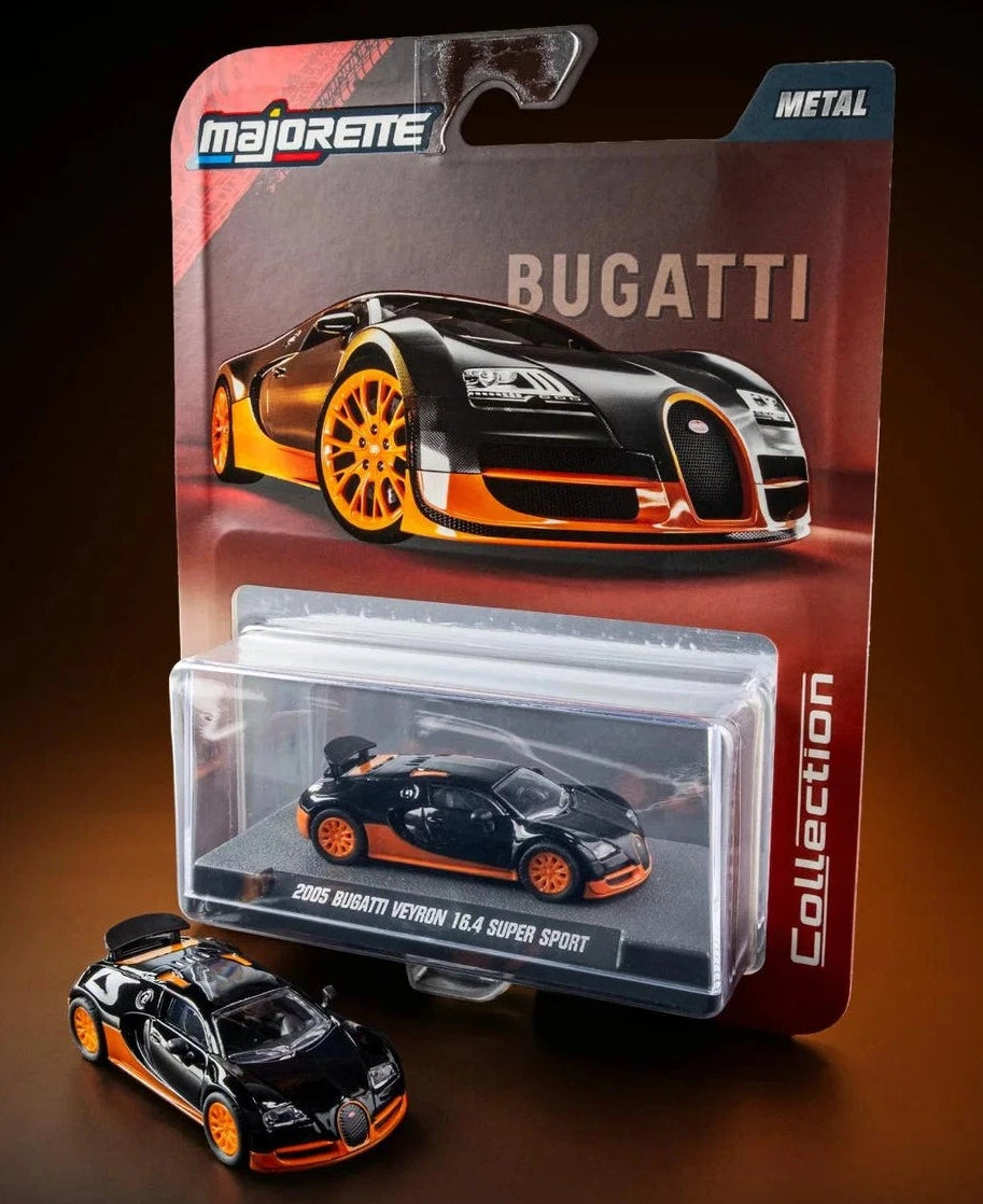 MAJORETTE 1/64 2005 bugatti veyron 16.4 super sport
