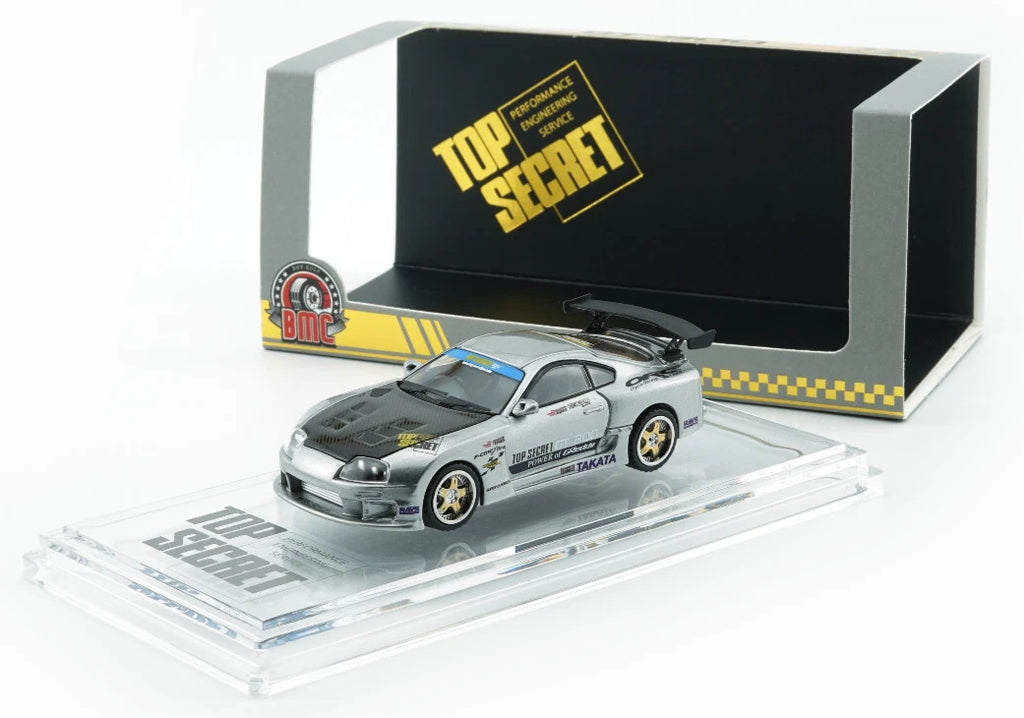 BMC Creations X Top Secret Toyota Supra GT-300 - Silver - Philippines
