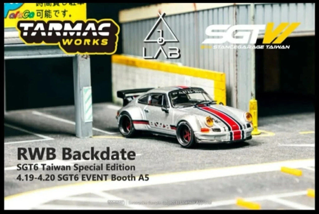 Tarmac Works RWB Backdate - Tarmac Work SGTVI Taiwan Editions