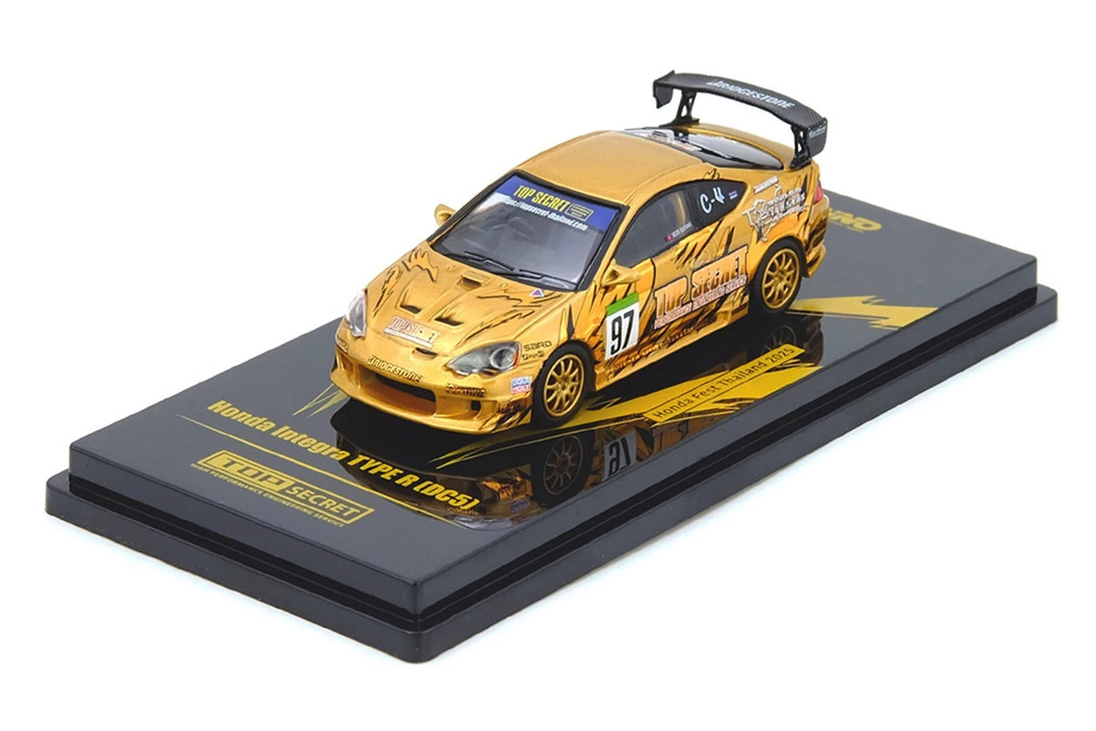 INNO 1/64 HONDA INTEGRA TYPE R TOP SECRET FEST THAILAND 2025
