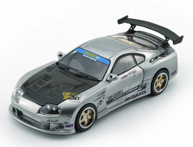 BMC Creations X Top Secret Toyota Supra GT-300 - Silver - Philippines