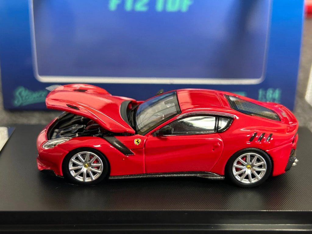 Stance Hunters SH 1/64 Ferrari F12 TDF Modelos Diecast Coche Colección Limitada Rojo