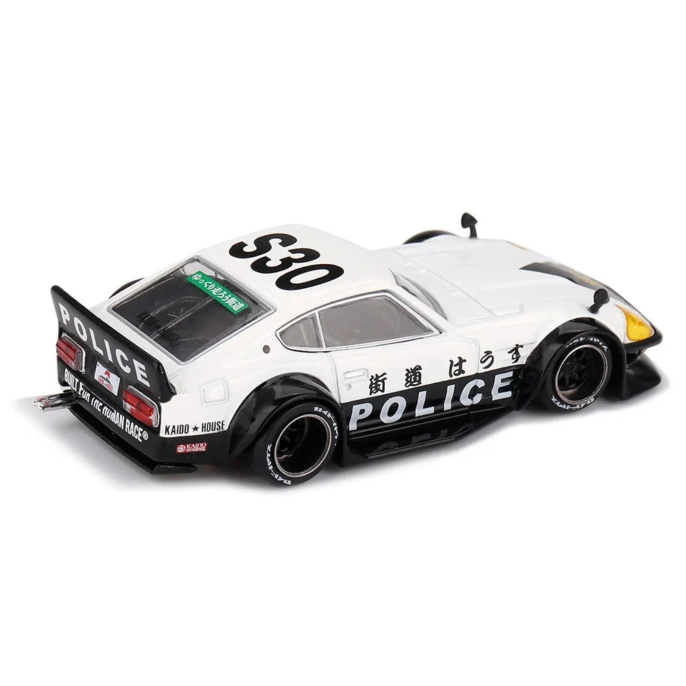 Kaido House x Mini GT 1:64  Nissan Fairlady Z Kaido GT Policía