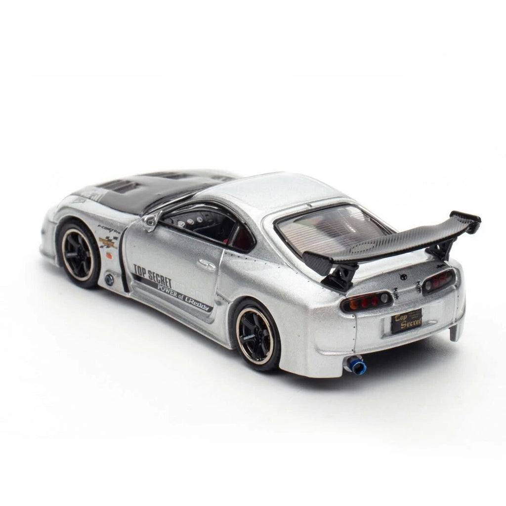 INNO64 TOYOTA SUPRA A80 TOP SECRET GT300 SILVER GTSHOW 2025 EVENT EDITION