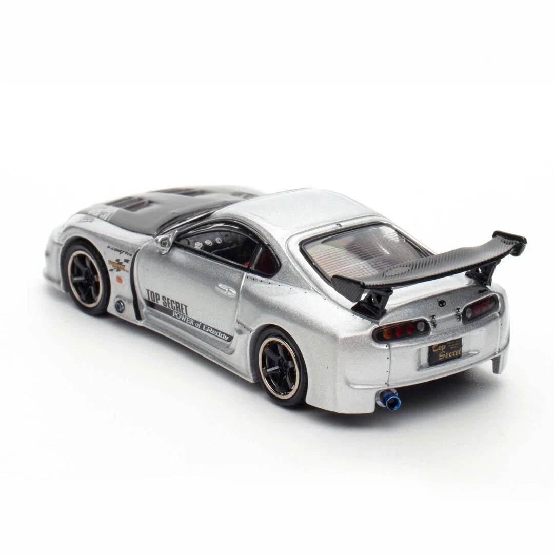 INNO64 TOYOTA SUPRA A80 TOP SECRET GT300 SILVER GTSHOW 2025 EVENT EDITION