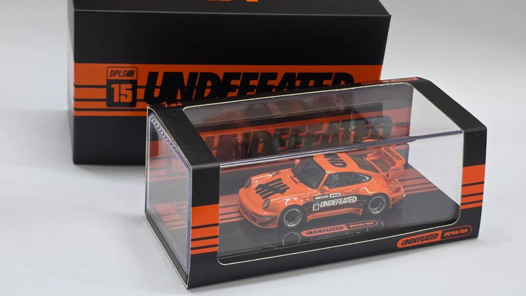 INNO64 Porsche 964 RWB Undefeated Orange IDE 2025