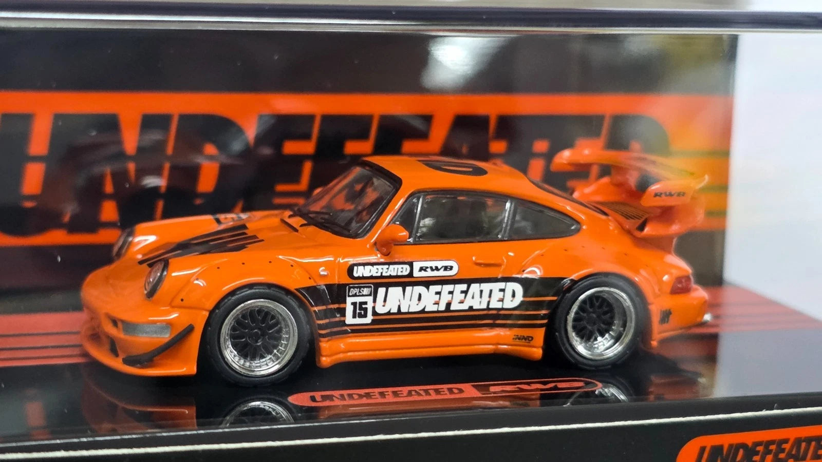 INNO64 Porsche 964 RWB Undefeated Orange IDE 2025