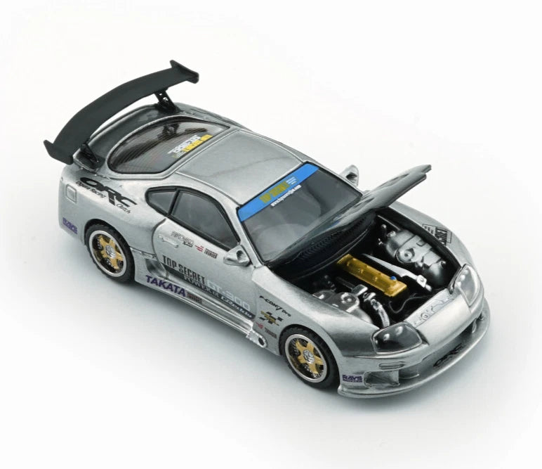 BM Creations X Top Secret Toyota Supra GT-300 - Silver - Philippines