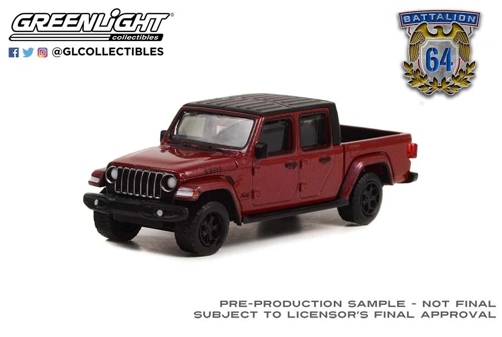 Greenlight 1/64 Batallón 64 - Serie 2 - Jeep Gladiator Willys 2021